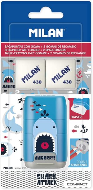 BLT/ 1 SACAPUNTAS MILAN THE YETI/VIKINGOS +2 GOMAS