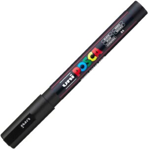 ROTULADOR POSCA PC- 3M 0,9/1,3mm. NEGRO