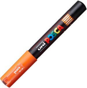 ROTULADOR POSCA PC- 1M 0,7mm. NARANJA NORM