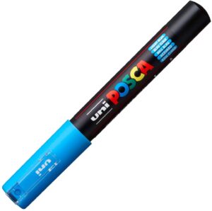 ROTULADOR POSCA PC- 1M 0,7mm. AZUL CLARO
