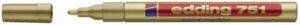 ROTULADOR EDDING Nº 751 BLT/ 1 ORO PF