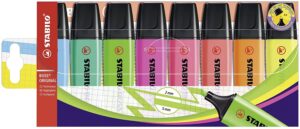 ROTUL.FLUOR STABILO BOSS B/8 SURT