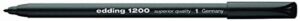 ROTULADOR EDDING Nº1200-BLISTER/2 NEGRO