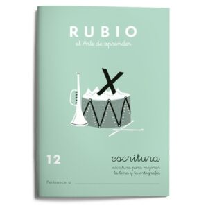 CUADERNO RUBIO ESCRITURA Nº12