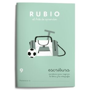 CUADERNO RUBIO ESCRITURA Nº9