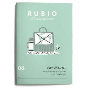 CUADERNO RUBIO ESCRITURA Nº  06