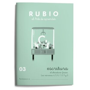 CUADERNO RUBIO ESCRITURA Nº  03