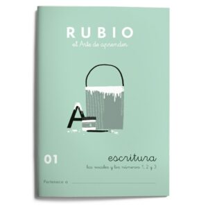 CUADERNO RUBIO ESCRITURA Nº  01