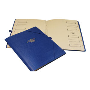 CARPETA CLASIF.SARO MOD.30 CARTON 12 D.AZUL