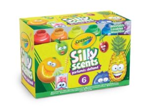 TEMPERA CRAYOLA PERFUMADA 6 COL.LAVABLE