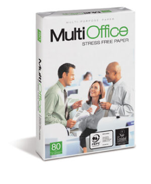 PAPEL A4  80gr P/500 MULTIOFFICE