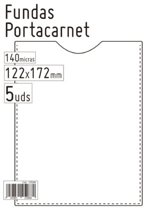 FUNDA PORTACARNET 46008 122x172 PTE/ 5