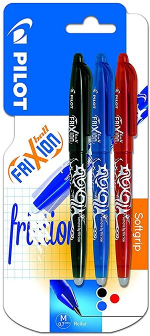 BOLIG.BORRA.FRIXION BALL B/3 AZ/NE/RO