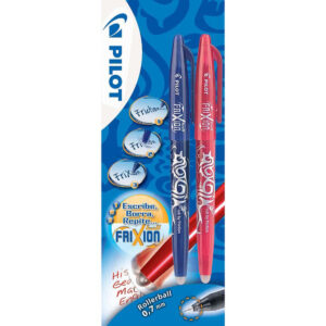 BOLIG.BORRA.FRIXION BALL B/2 AZ/RO