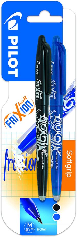 BOLIG.BORRA.FRIXION BALL B/2 AZ/NE