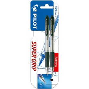 BLT/ 2 BOLIGRAFO PILOT SUPERGRIP NEGROS
