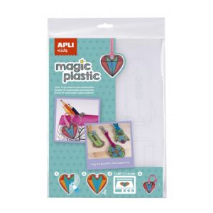 PLASTICO MAGICO KIDS PINTAR.HORNO APLI B/4 h.