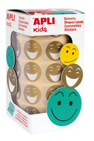 GOMETS MOTIVOS MR.SMILEY R/900 DORADOS