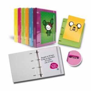 CARPETA PLAST.FANT.A4 4A.25mm C/REC.FUN COLOR CANGURO