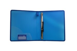 CARPETA PP.A4 4A.25mm CREMALLERA COLORES