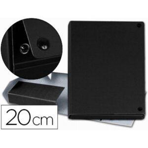 CARPETA PROY.PARDO CORCHETE-20cm NEGRA