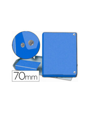 CARPETA PROY.PARDO CORCHETE- 7cm AZUL