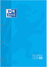 RECAMB.A4 4A.90gr. 80h OXFORD CUADR 5x5 AZ.TU - Imagen 2