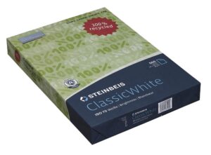 PAPEL A4  80gr P/500  STEINBEIS RECYCLED