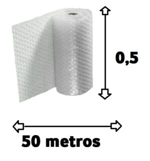 PLASTICO BURBUJA ROLLO 0,5 x  50,0 Mtrs.