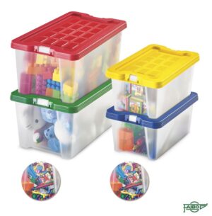 CAJA POLIPROPILENO MULTIUSOS C/TAPA PEQUEÑA