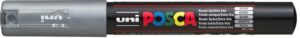 ROTULADOR POSCA PC- 1M 0,7mm. PLATA