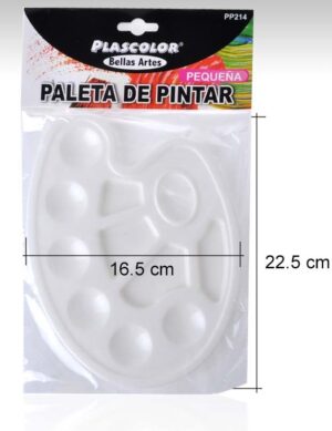 PALETA PINTAR PLASTICO PÑA.