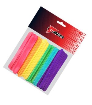 PALOS MADERA HELADO COLORES 114mm. B/50