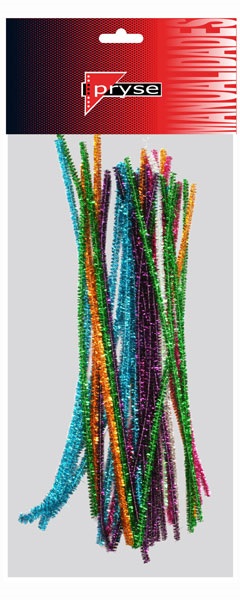 VARILLAS COLORES METALIZADOS 30cm. B/50