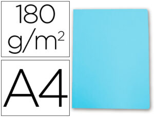 SUBCARPETA DIN A4 PTE/ 10 AZUL CLA