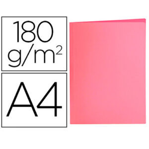 SUBCARPETA DIN A4 PTE/ 10 ROSA