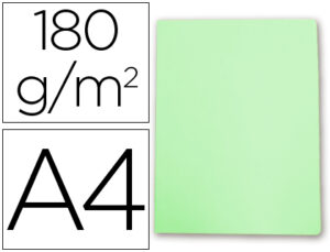 SUBCARPETA DIN A4 PTE/ 10 VERDE