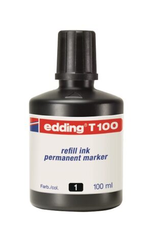 TINTA ROTULADOR EDDING T-100 GDE. NEGRA
