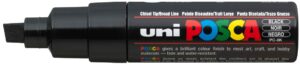 ROTULADOR POSCA PC- 8K 8mm. NEGRO