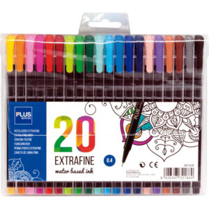 ROTULADOR PLUS 0,4 EXTRAFINE 20 Col
