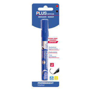 BLT/ 1 ROTUL.PLUS MARKER Nº3 PERMAN.AZUL