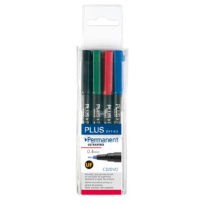 ROTULADOR OHP PLUS PERMAN. ULTRAFINO EST/4
