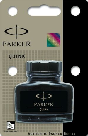 TINTA PARKER FRASCO NEGRA