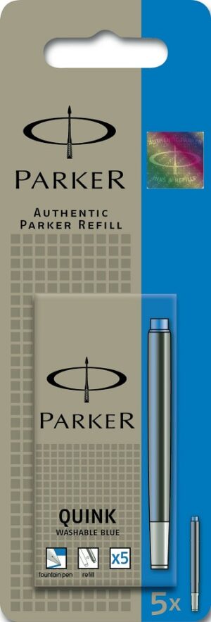 CARTUCHO TINTA PARKER BLT/ 5 AZUL REAL