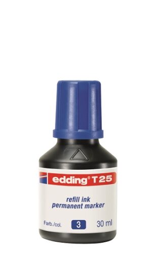 TINTA ROTULADOR EDDING T- 25 PÑA. AZUL