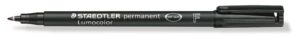 ROTULADOR OHP LUMOCOLOR 318 FINO NEGRO
