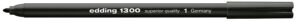 ROTULADOR EDDING Nº1300  NEGRO