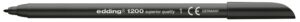 ROTULADOR EDDING Nº1200 NEGRO