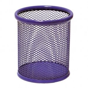 CUBILETE OFICINA REJILLA PLUS-MORADO