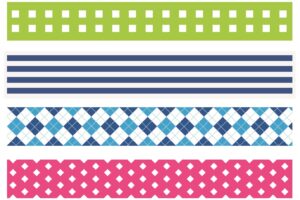 CINTA ADH.PLUS DECOR.PAPEL PTE/4 R.SURT.
